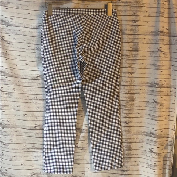 Theory Treeca Pant In Check Viscose - Picture 11 of 14